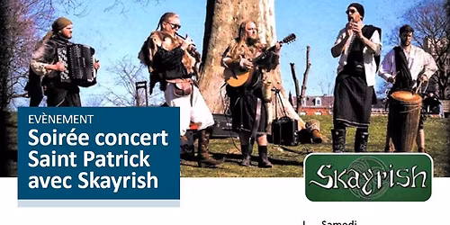Concert de la Saint-Patrick avec Skayrish