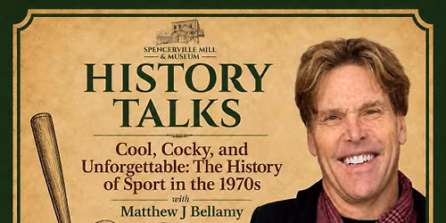 Cool, Cocky, and Unforgettable: The History of Sport in the 1970s presented by Matthew J Bellamy