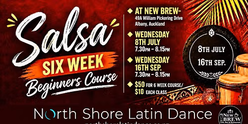 Wednesday Salsa Beginners 6 Week Course
