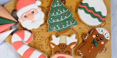 Christmas Cookie Decorating Class with Tee and Cookies STL