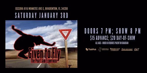 Given to Fly - The Pearl Jam Experience @ Oscura