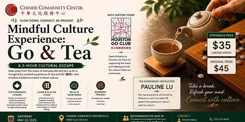Mindful Culture Experience: Go & Tea