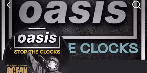 Oasis stop the clocks