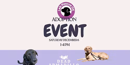 Lab Rescue OK Adoption Event!