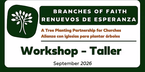 Branches of Faith 2nd Workshop | Taller 2. Renuevos de Esperanza