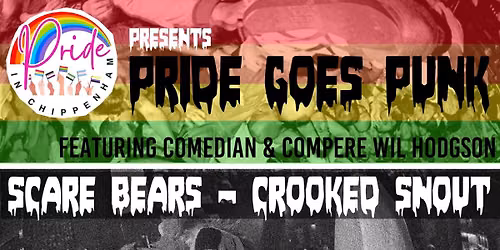 Pride Goes Punk - Scare Bears, Crooked Snout, Emilia & The Unknown, T.A.T