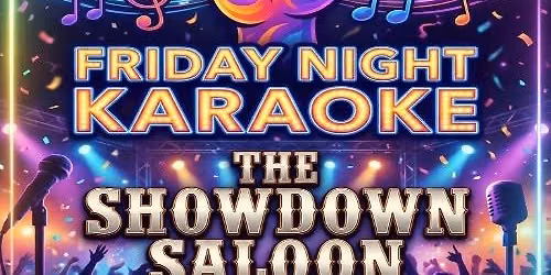 Friday Karaoke Night at the Showdown in Arlington