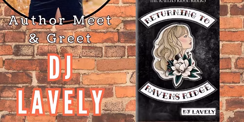 Author Event- DJ Lavely