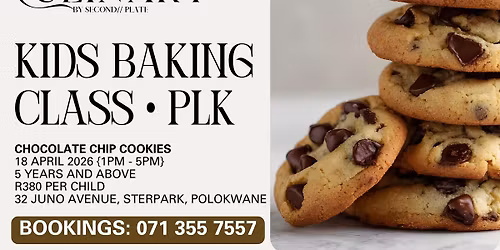 Choc Chip Cookies Baking Class for Kids