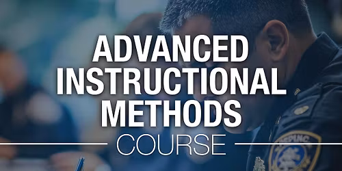 Advanced Instructional Methods Course