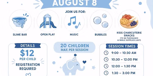 The Blue Elephant is TURNING ONE!