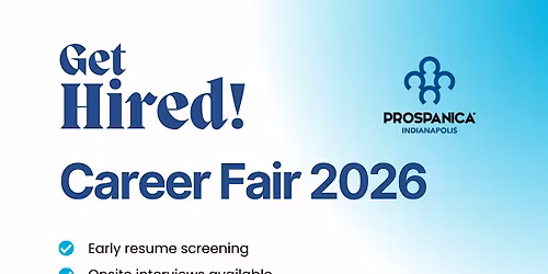 Prospanica Indianapolis Career Fair - April 29, 2026