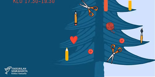 Joulun askarteluilta perheille, Tikkurilassa