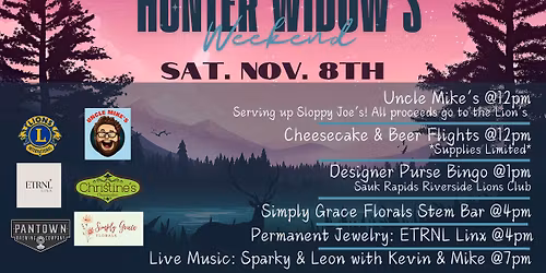 Hunter's Widow Weekend