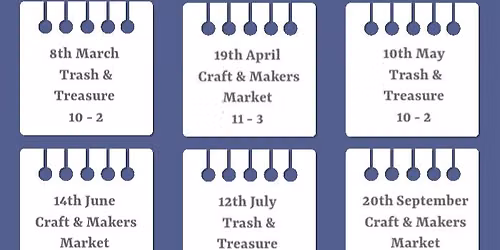 Craft & Markers Market (stalls fully booked)
