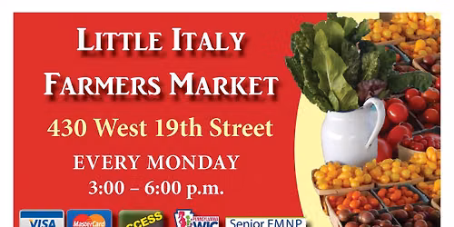 SSJNN Little Italy Farmers Market