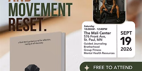Mind & Movement Reset: A Black Men\u2019s Mental Health Experience