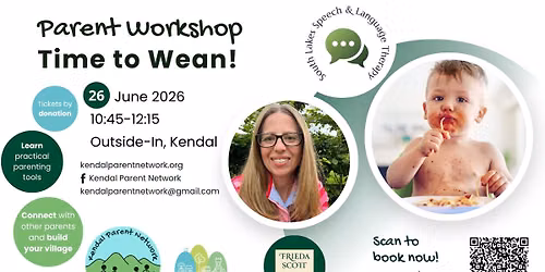 Parent Workshop: Time to Wean!