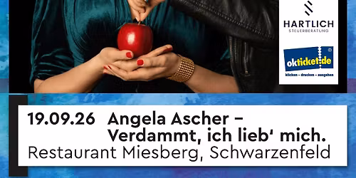 Angela Ascher "Verdammt, ich lieb\u2018 mich."