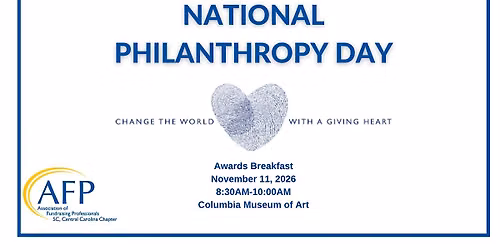 AFP Central SC National Philanthropy Day 2026