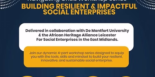 Building Resilient & Impactful Social Enterprises \ud83c\udf0d Navigating Crisis Workshop Series