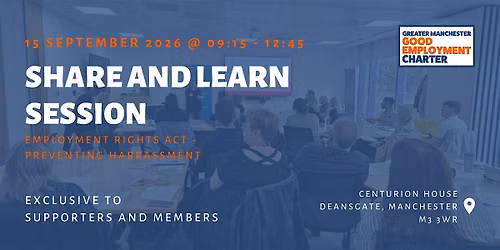 Share and Learn - ERA 2025 Session - Preventing Harassment