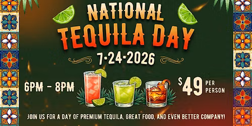 UNO Astoria Tequila Day Mixology event - Learn, Create and Taste!