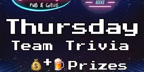 Bricks Pub & Grub Thursday Trivia
