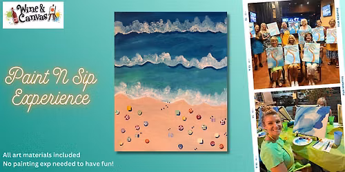 Tampa Paint and Wine \u2013 Day at the Beach