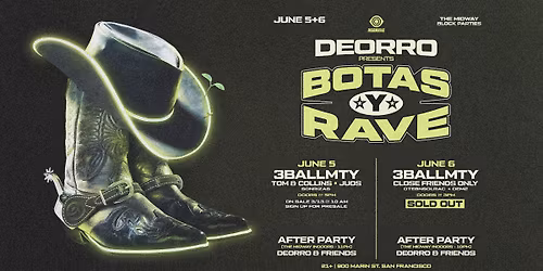 Insomniac Presents: Deorro on June 5 at The Midway SF (21+)