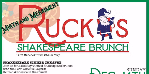 Shakespeare Brunch