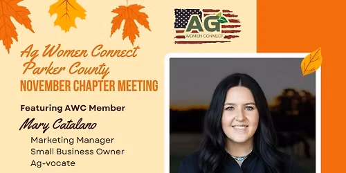 AWC Parker County - November Chapter Meeting