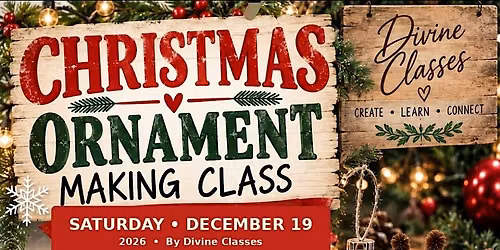Ornament Manking Class