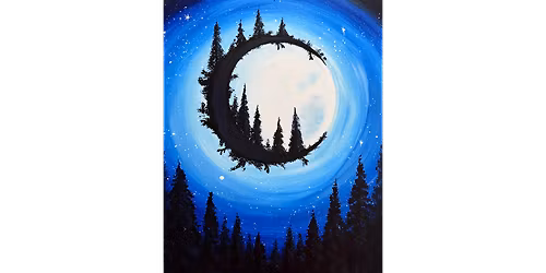 Beneath the Winter Moons - Paint and Sip in Sacramento | Classpop!\u2122