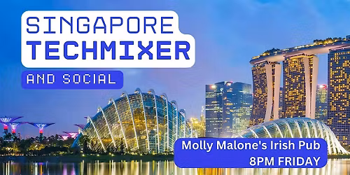 Singapore Tech Mixer and Social (Tech \/ AI \/ Data \/ IT) \u2728