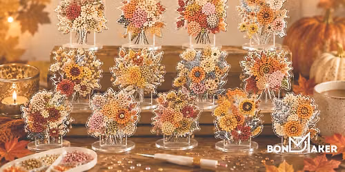 Women\u2019s Diamond Painting Night: Fall Tabletop D\u00e9cor (Lecanto)