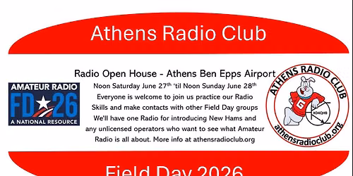 Athens Radio Club Field Day 2026