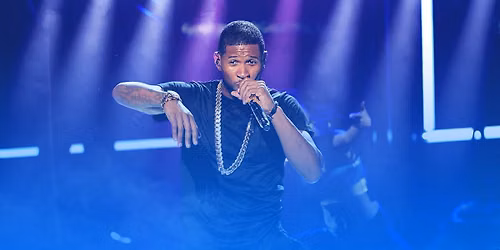 Usher & Chris Brown at Gillette Stadium