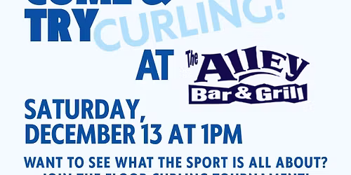 Floor Curling Tourney @ Alley Bar