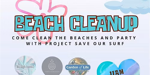 Project Save Our Surf Beach Clean Up