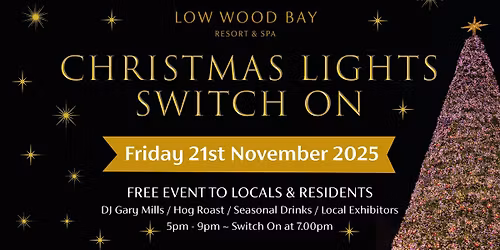 Christmas Lights Switch On at Low Wood Bay Resort & Spa