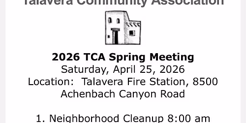 2026 TCA Spring Meeting 