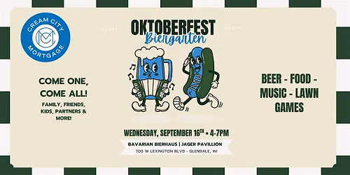 Cream City Mortgage: Oktoberfest Biergarten Party