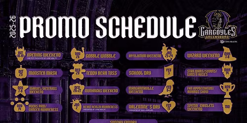 Reading Royals at Greensboro Gargoyles