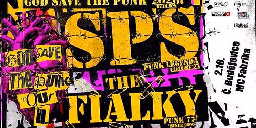 SPS + The Fialky v \u010cesk\u00fdch Bud\u011bjovic\u00edch - God Save The Punk II. 2026