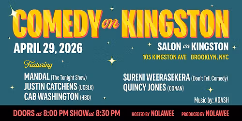 Comedy On Kingston (Stand-Up Comedy in Crown Heights, Brooklyn)