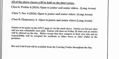 2nd Dressage League Competition 