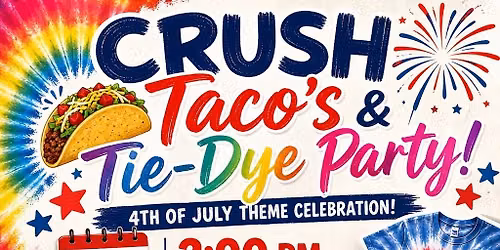 Tacos and Tie Dye Holiday Party 