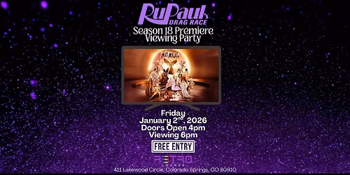 RuPaul's Drag Race: Season 18 Premiere Viewing Party!