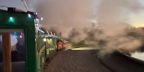 Evening Santa trains